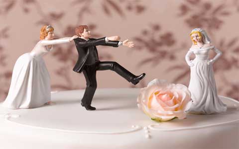 重婚的な内縁関係の場合、保護は限定される